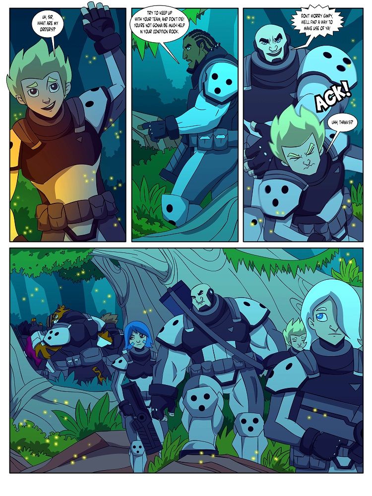 GALAXY TIGER Chapter 2 page 14 - Chapter 2 : Kaman Forest