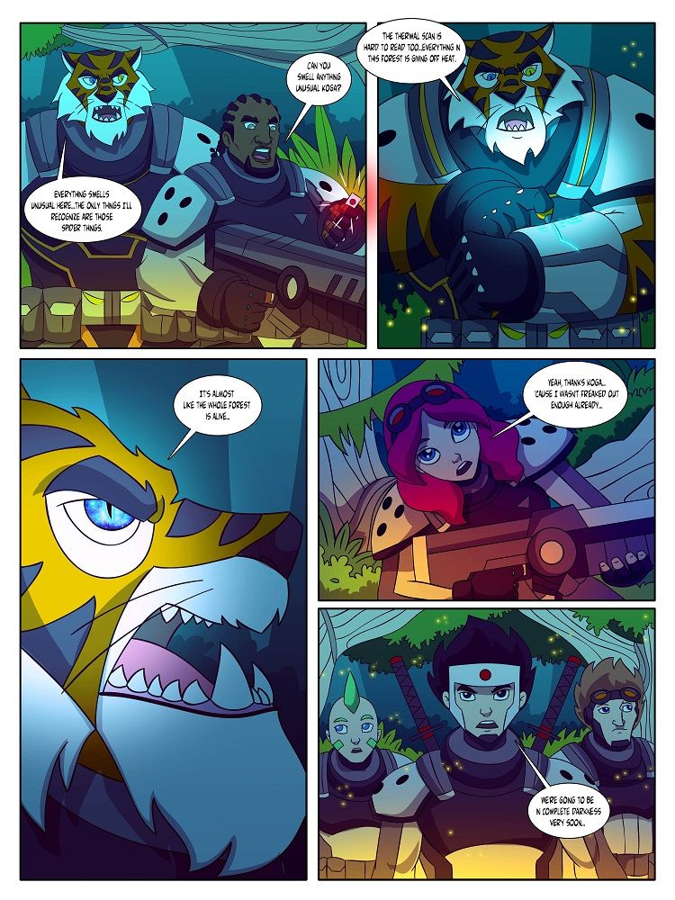 GALAXY TIGER Chapter 2 page 15 - Chapter 2 : Kaman Forest