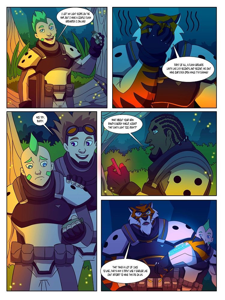 GALAXY TIGER Chapter 2 page 16 - Chapter 2 : Kaman Forest