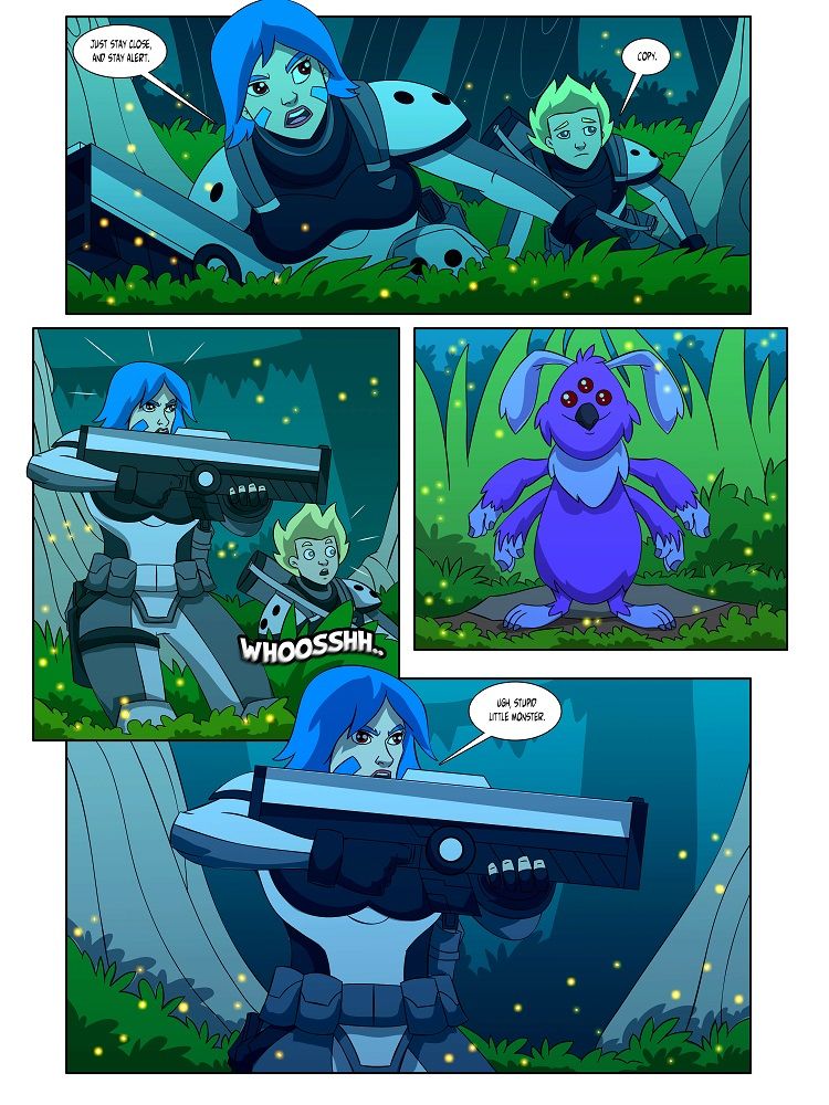 GALAXY TIGER Chapter 2 page 21 - Chapter 2 : Kaman Forest