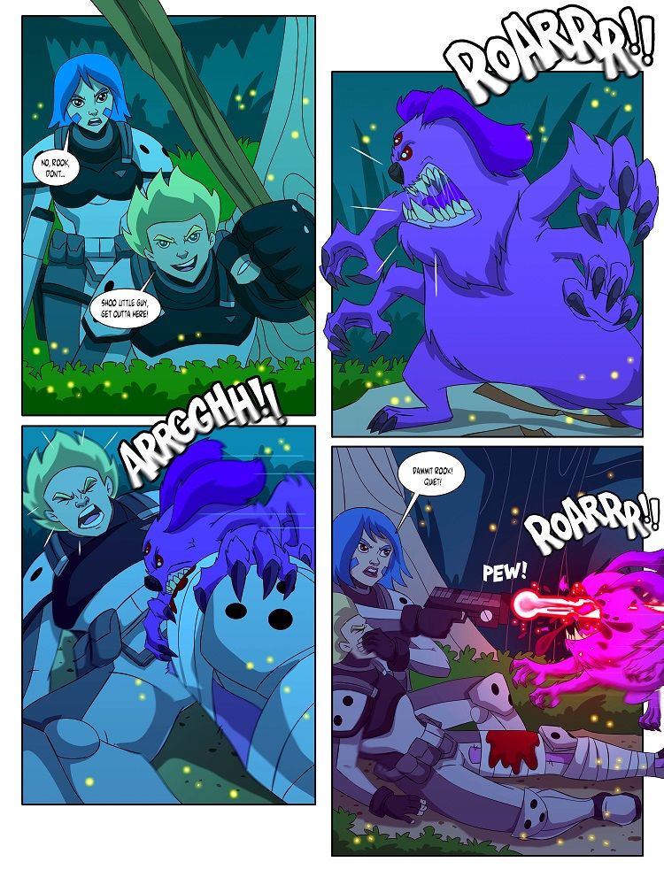 GALAXY TIGER Chapter 2 page 22 - Chapter 2 : Kaman Forest