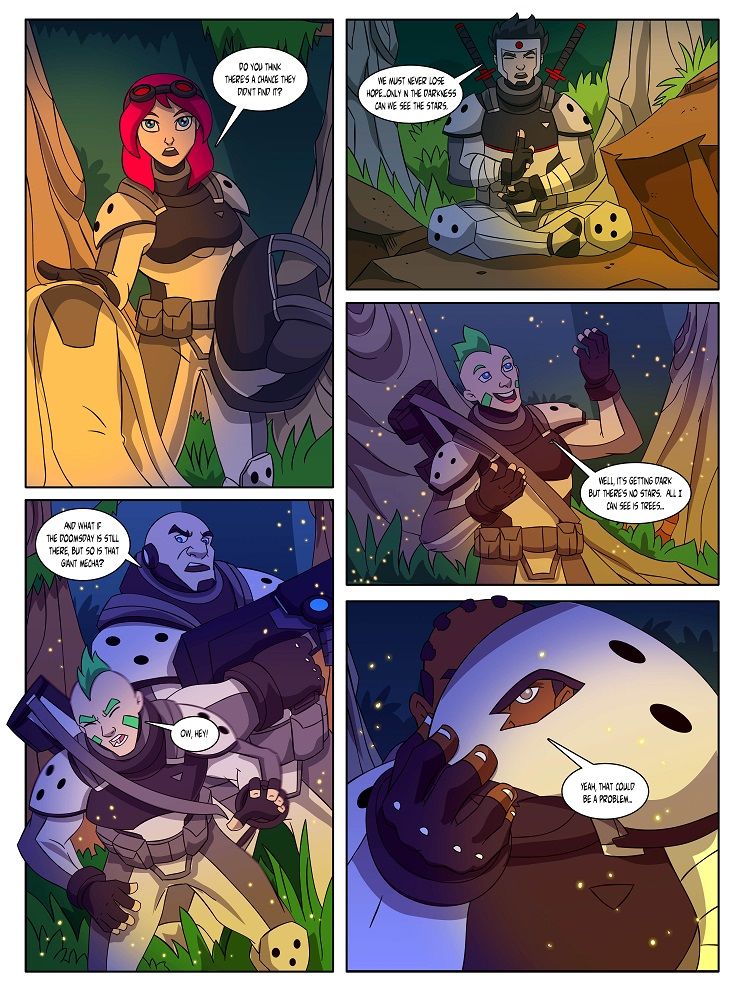 GALAXY TIGER Chapter 2 page 3 - Chapter 2 : Kaman Forest