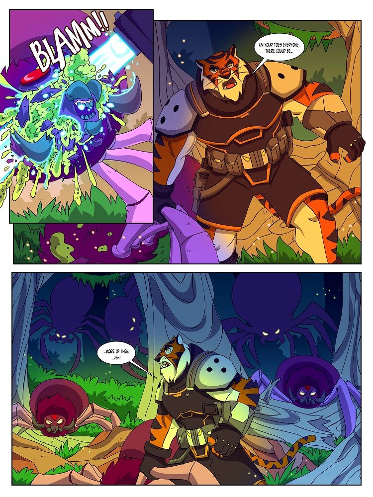 GALAXY TIGER Chapter 2 page 5 - Chapter 2 : Kaman Forest