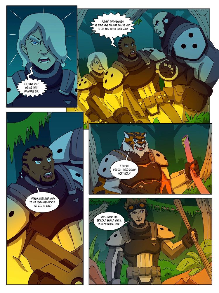 GALAXY TIGER Chapter 2 page 9 - Chapter 2 : Kaman Forest