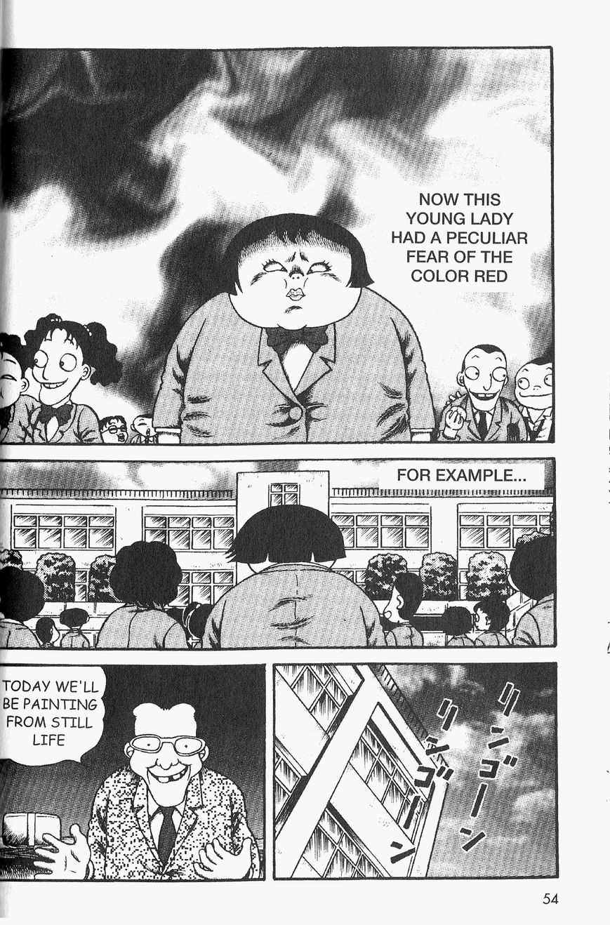 Gallery Of Horrors (Hino Horror #11) Chapter 3 page 3 - Chapter 3: Horror in Red