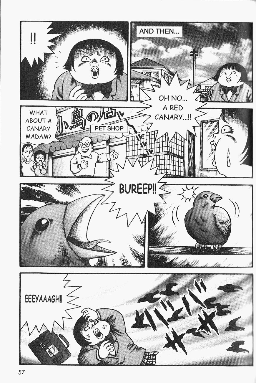 Gallery Of Horrors (Hino Horror #11) Chapter 3 page 6 - Chapter 3: Horror in Red