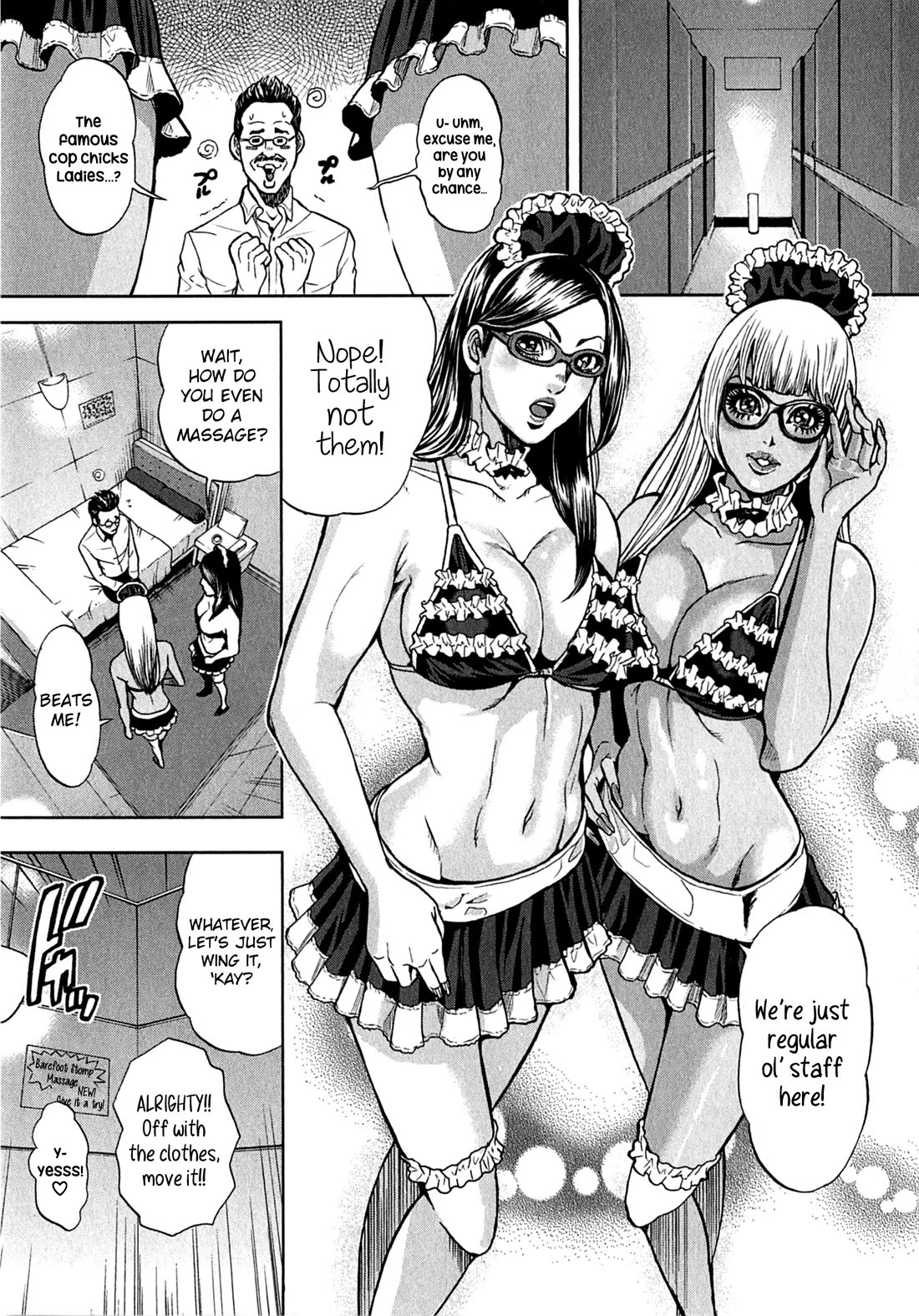 Gals Police Department Chapter 16 page 13 - Chapter 16: Giving Healing, Getting Healed... Feels Pretty Damn Good! ♡