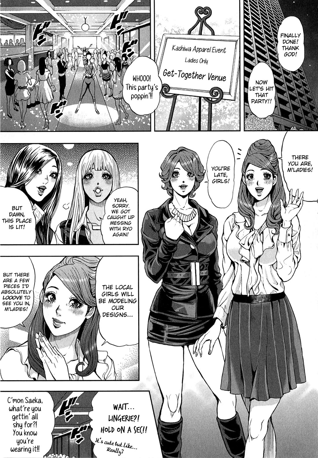 Gals Police Department Chapter 17 page 13 - Chapter 17: Let's take our sweet time... and have a blast!