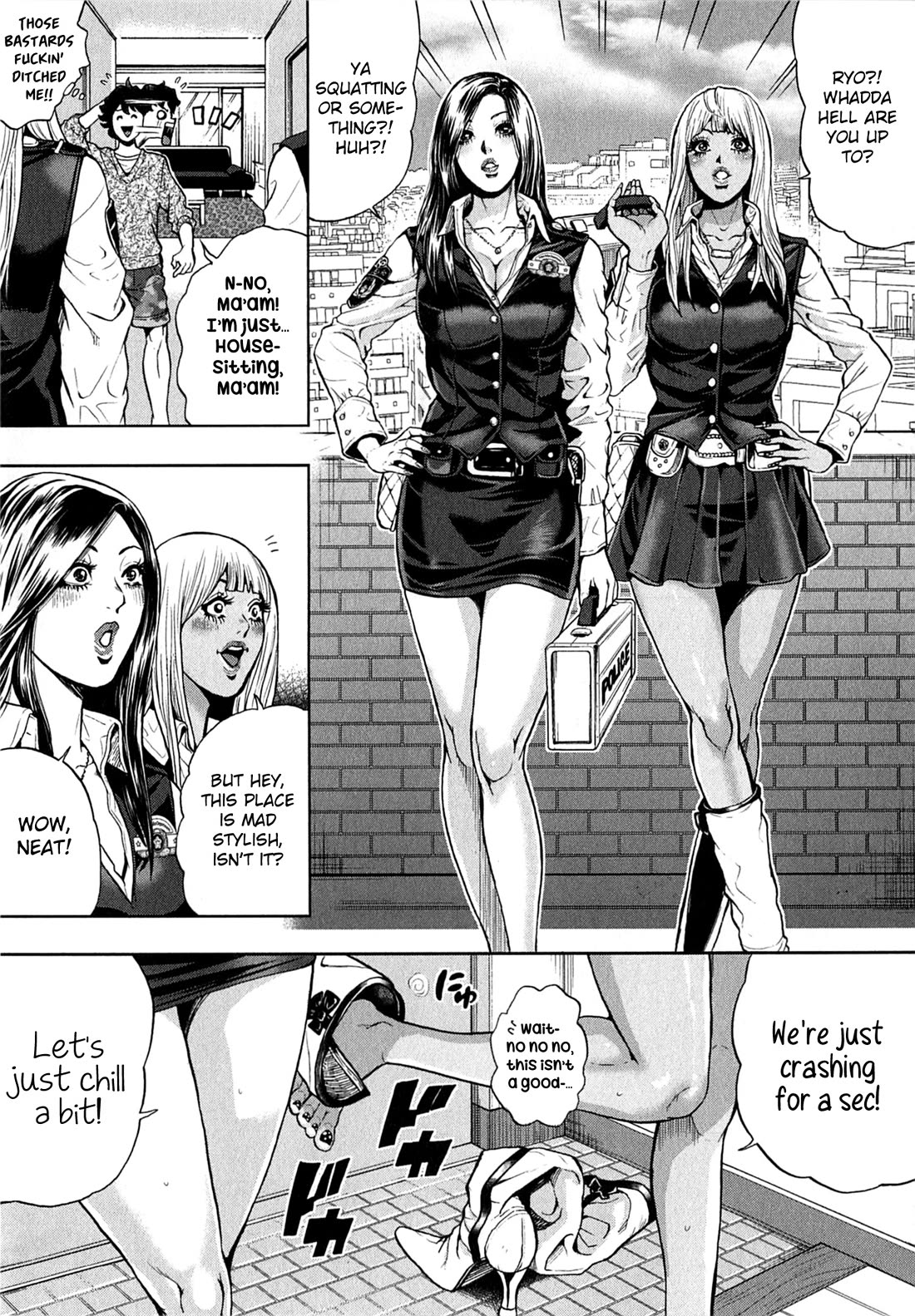 Gals Police Department Chapter 17 page 5 - Chapter 17: Let's take our sweet time... and have a blast!
