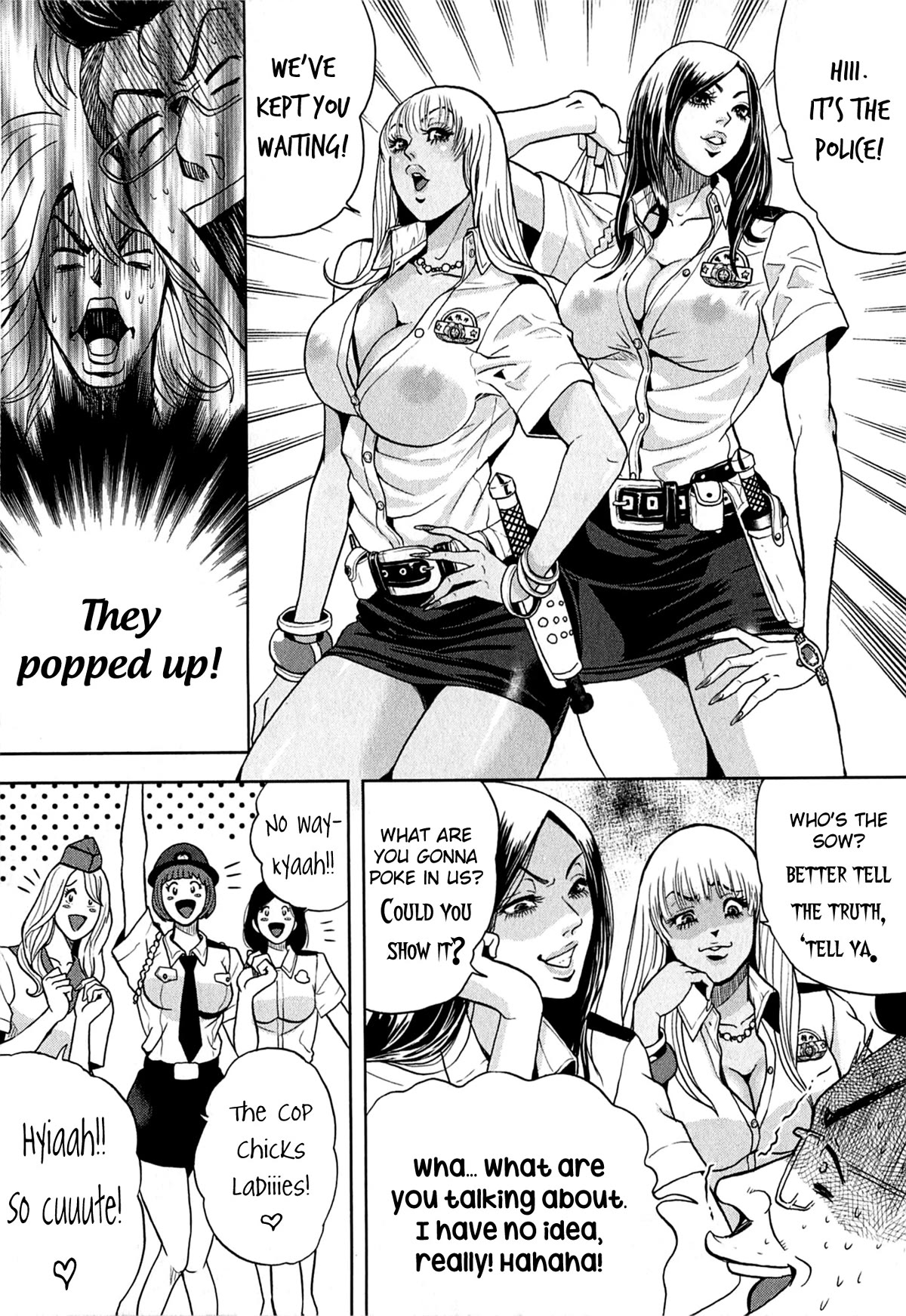 Gals Police Department Chapter 3 page 5 - Chapter 3: Let's Go Fishing! ♡
