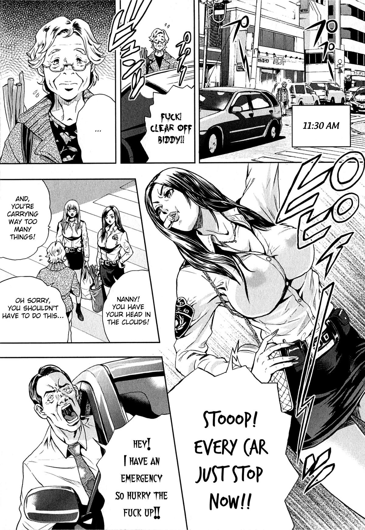 Gals Police Department Chapter 4 page 11 - Chapter 4: The Cop Chick's Routine. ♡