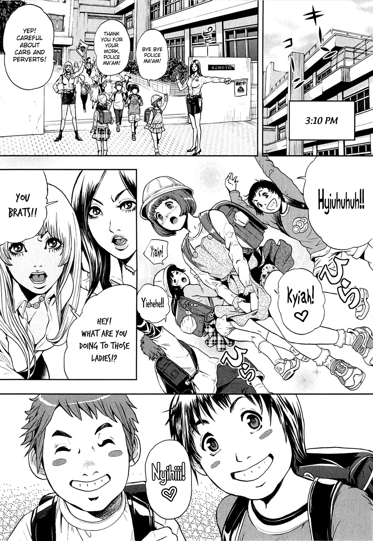 Gals Police Department Chapter 4 page 14 - Chapter 4: The Cop Chick's Routine. ♡