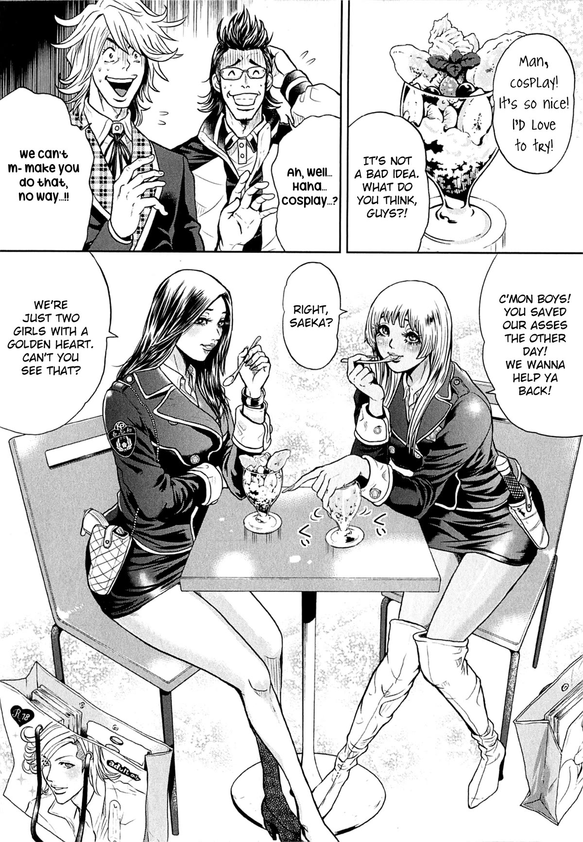 Gals Police Department Chapter 7 page 8 - Chapter 7: Cosplay? Let's give it a try!
