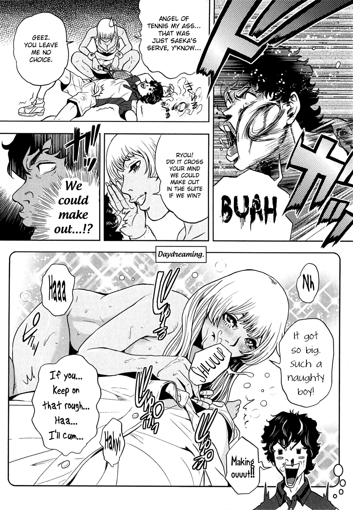 Gals Police Department Chapter 9 page 10 - Chapter 9: POW! Let's smash these balls!