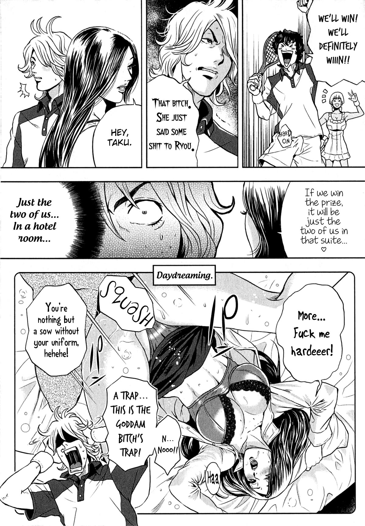 Gals Police Department Chapter 9 page 11 - Chapter 9: POW! Let's smash these balls!