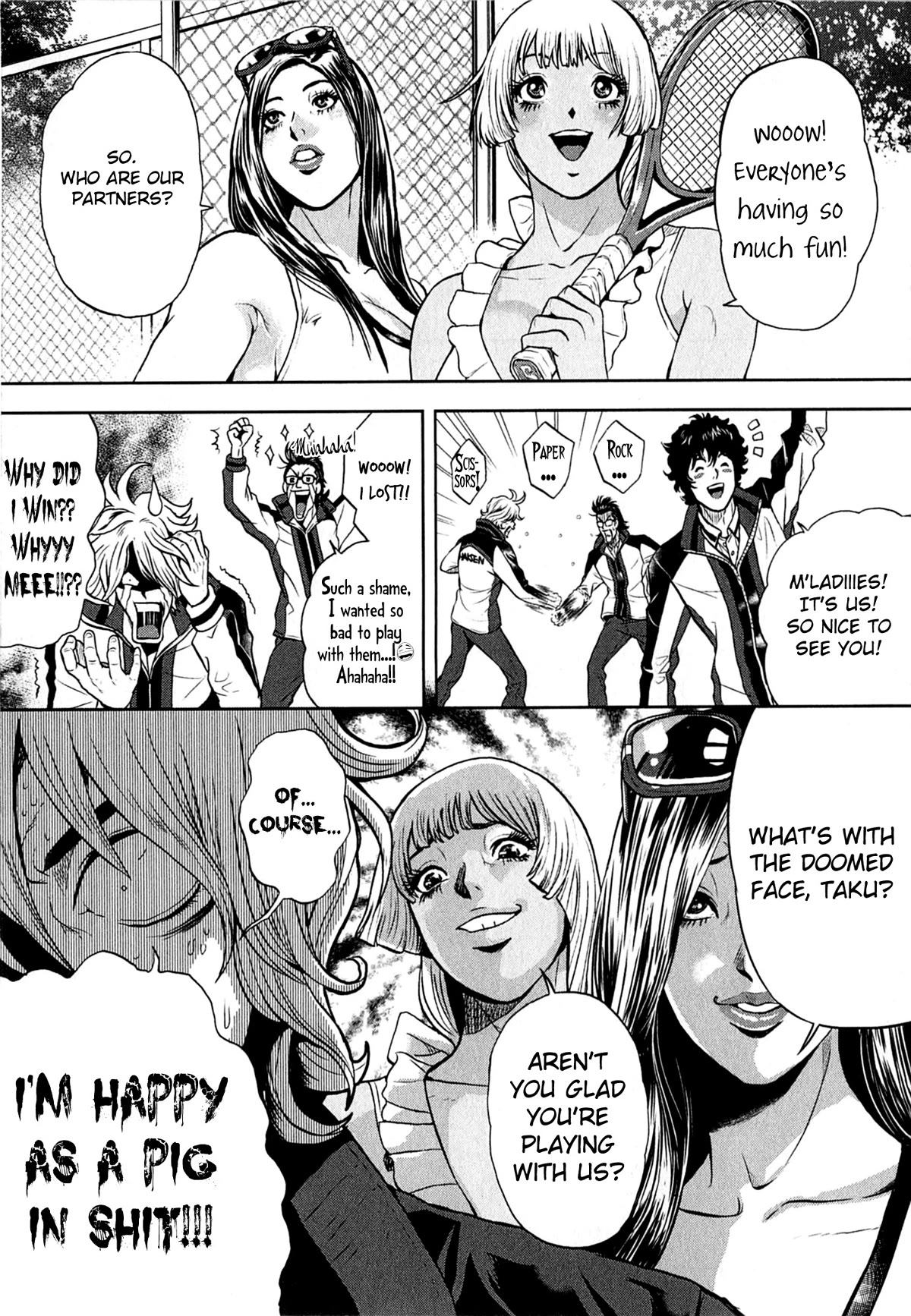 Gals Police Department Chapter 9 page 7 - Chapter 9: POW! Let's smash these balls!