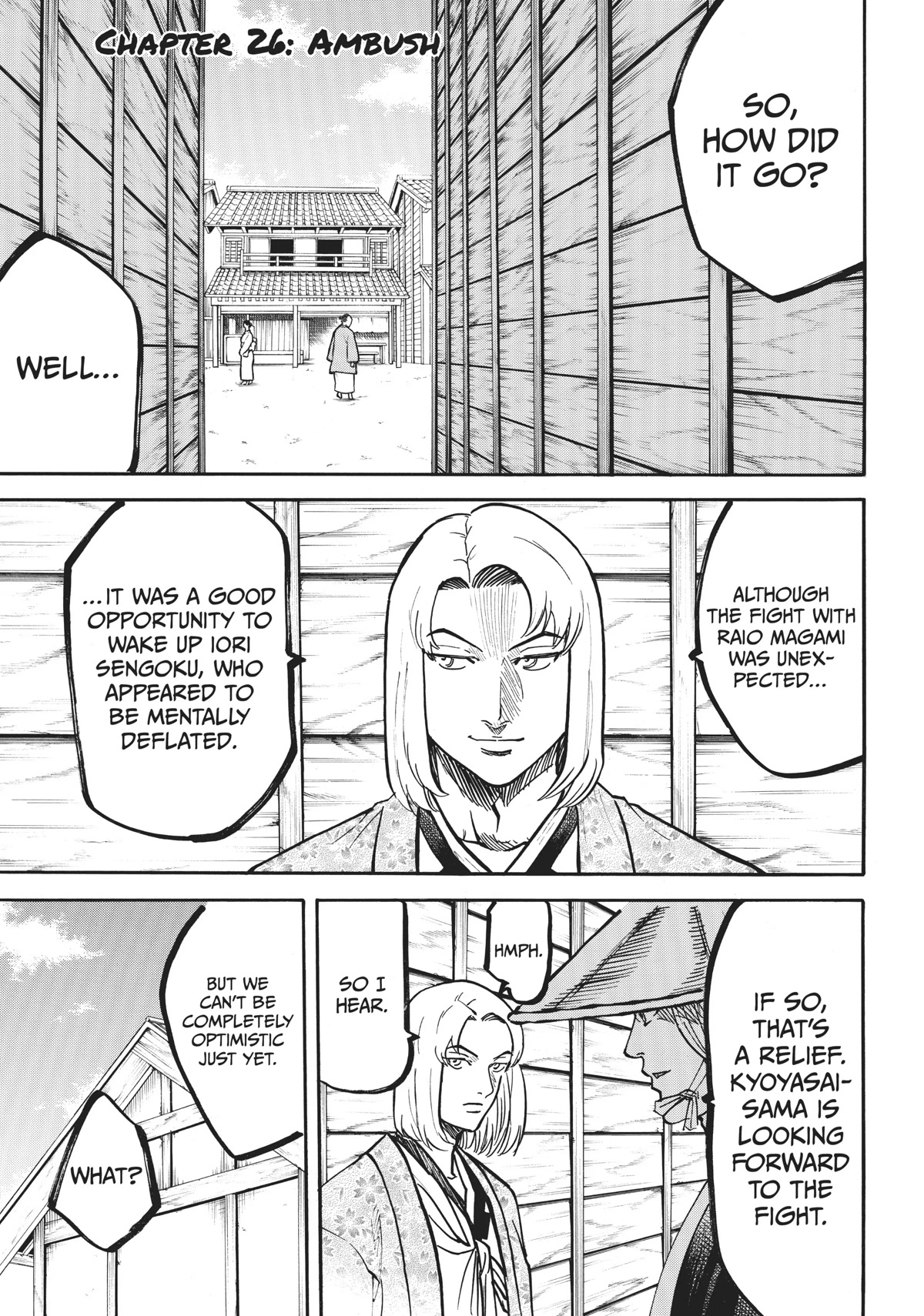 Gamaran: Shura Chapter 26 page 1 - Chapter 26