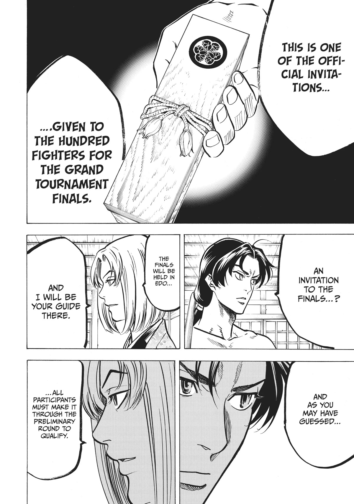 Gamaran: Shura Chapter 3 page 4 - Chapter 3