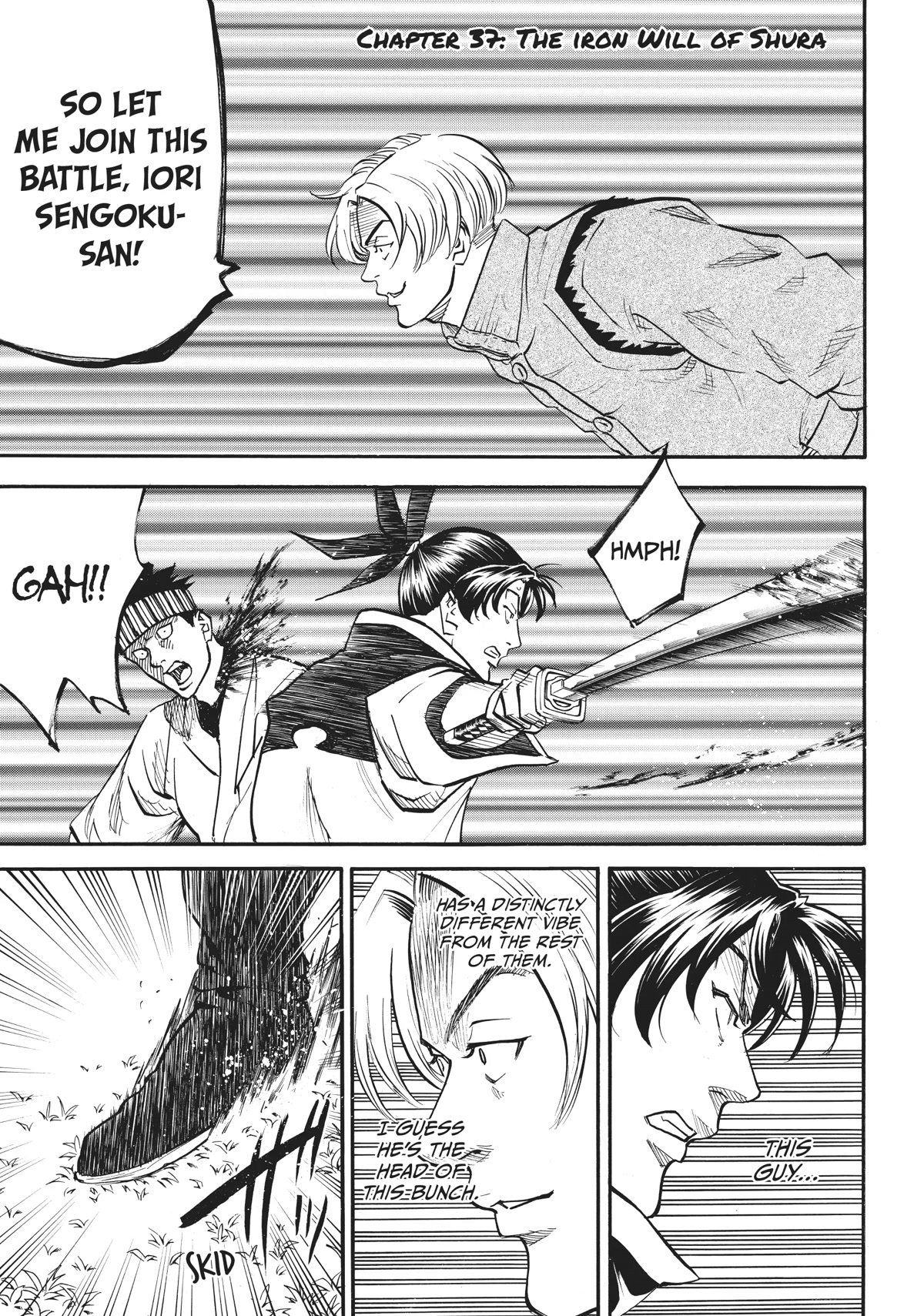 Gamaran: Shura Chapter 37 page 1 - Chapter 37