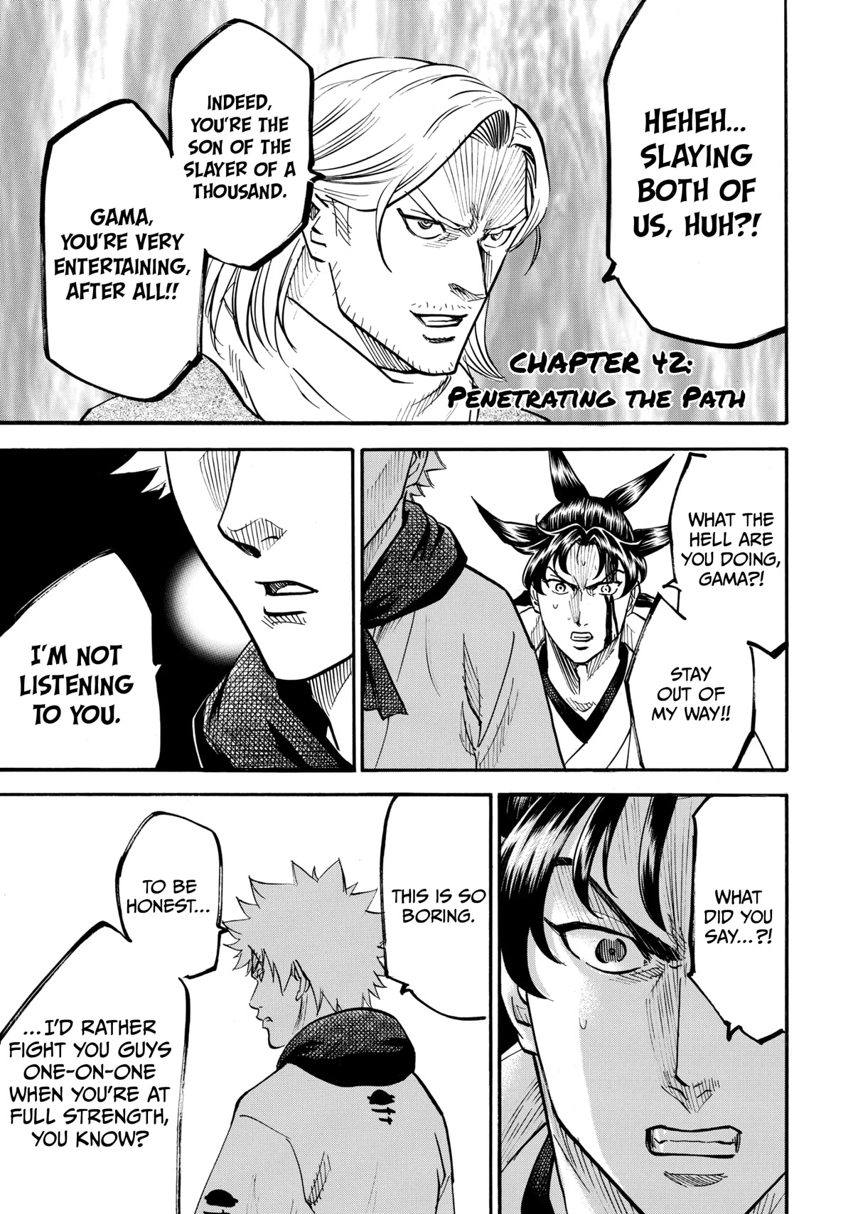 Gamaran: Shura Chapter 42 page 4 - Chapter 42