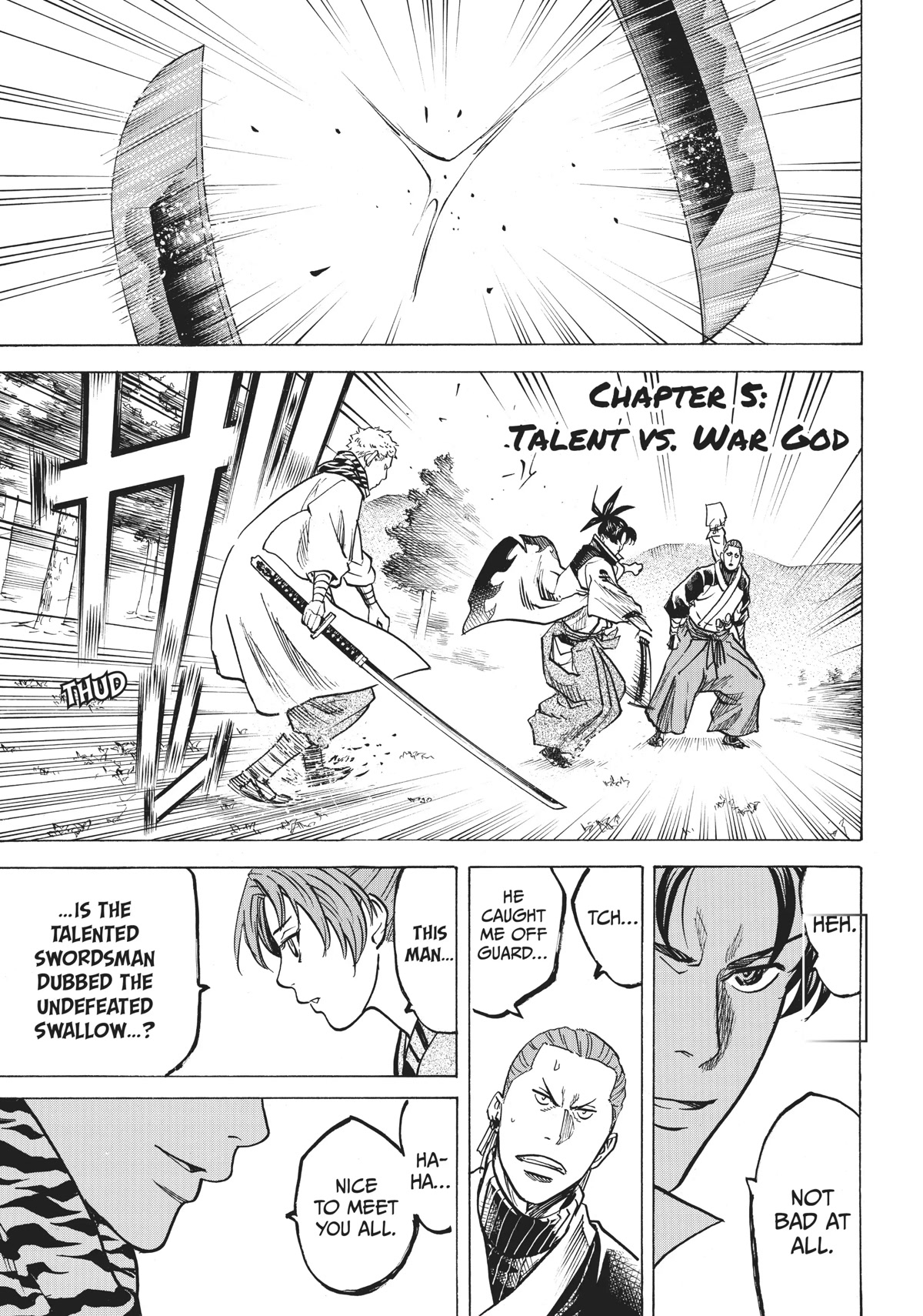 Gamaran: Shura Chapter 5 page 1 - Chapter 5