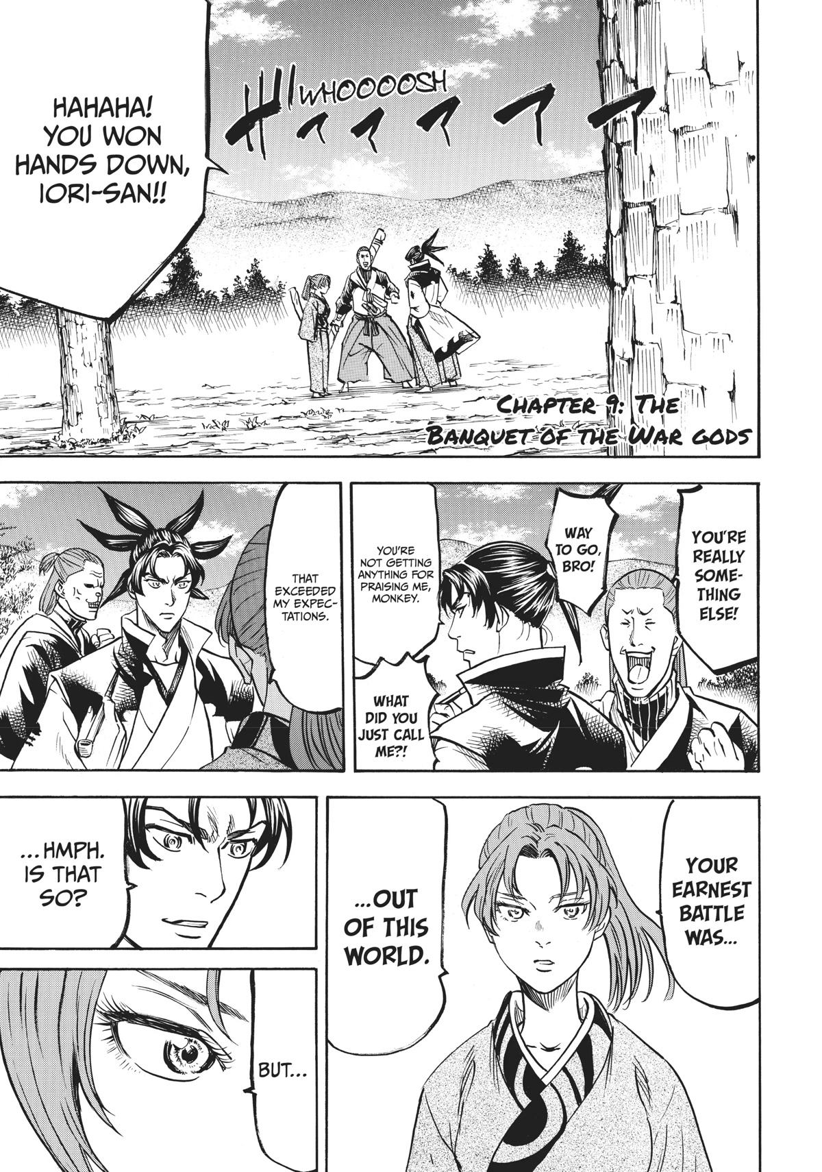 Gamaran: Shura Chapter 9 page 1 - Chapter 9