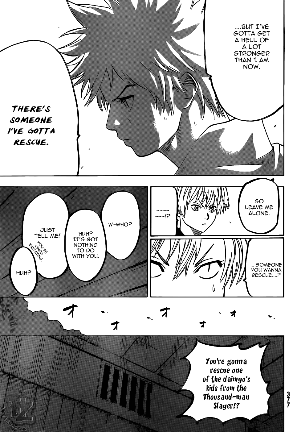 Gamaran Chapter 71 page 12 - Chapter 71