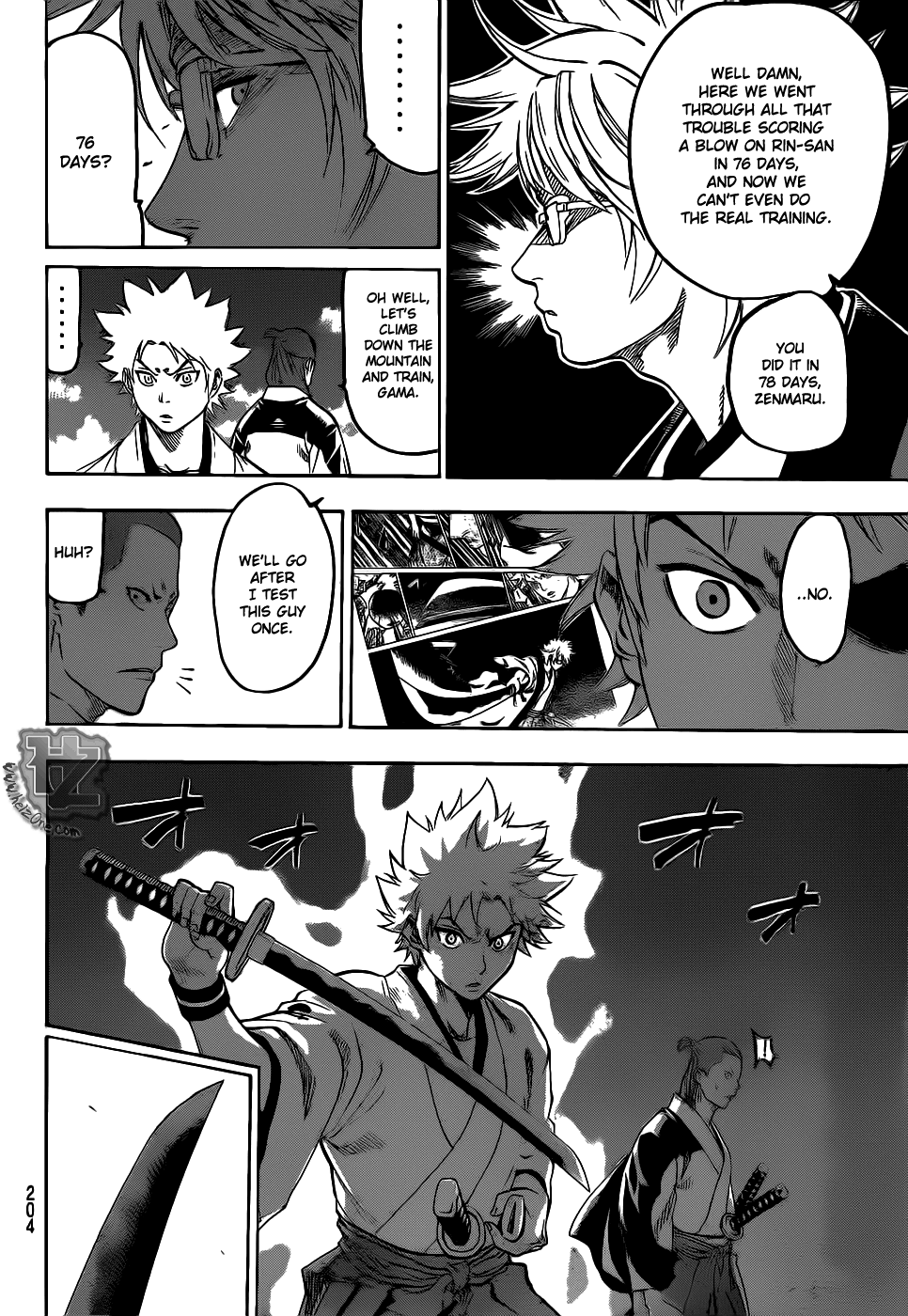Gamaran Chapter 78 page 16 - Chapter 78