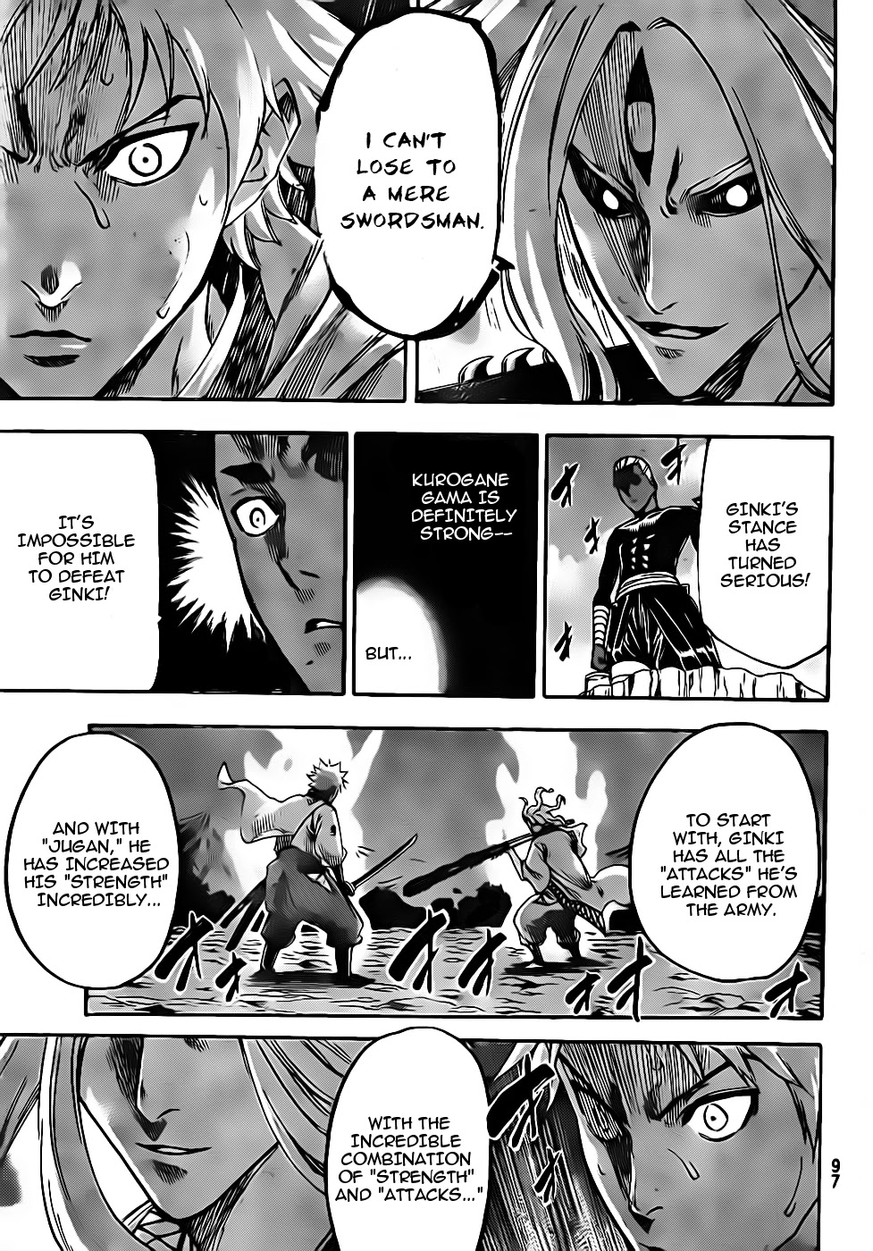 Gamaran Chapter 98 page 3 - Chapter 98