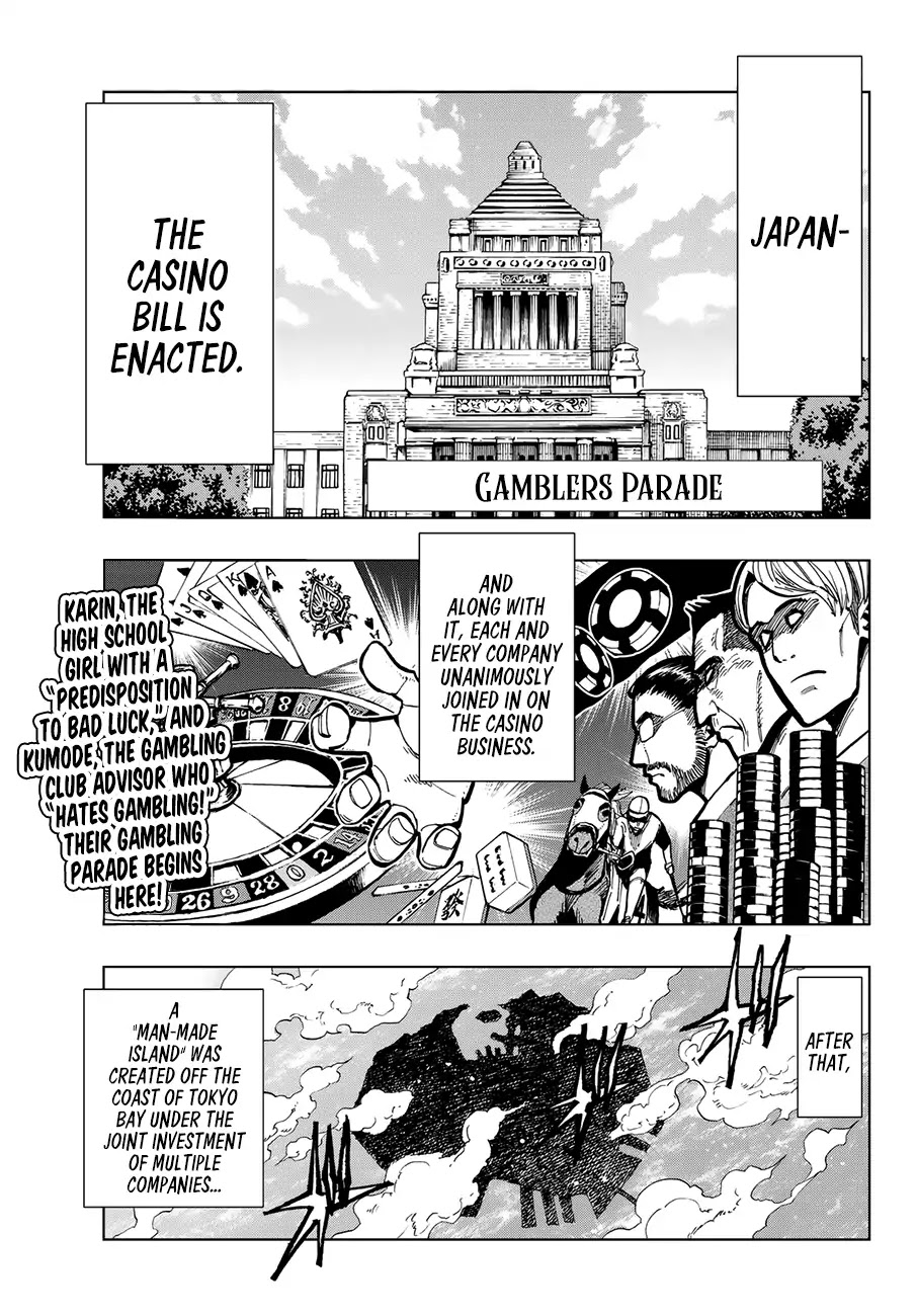 Gamblers Parade Chapter 2 page 1 - Chapter 2: Time Bomb Hide and Seek