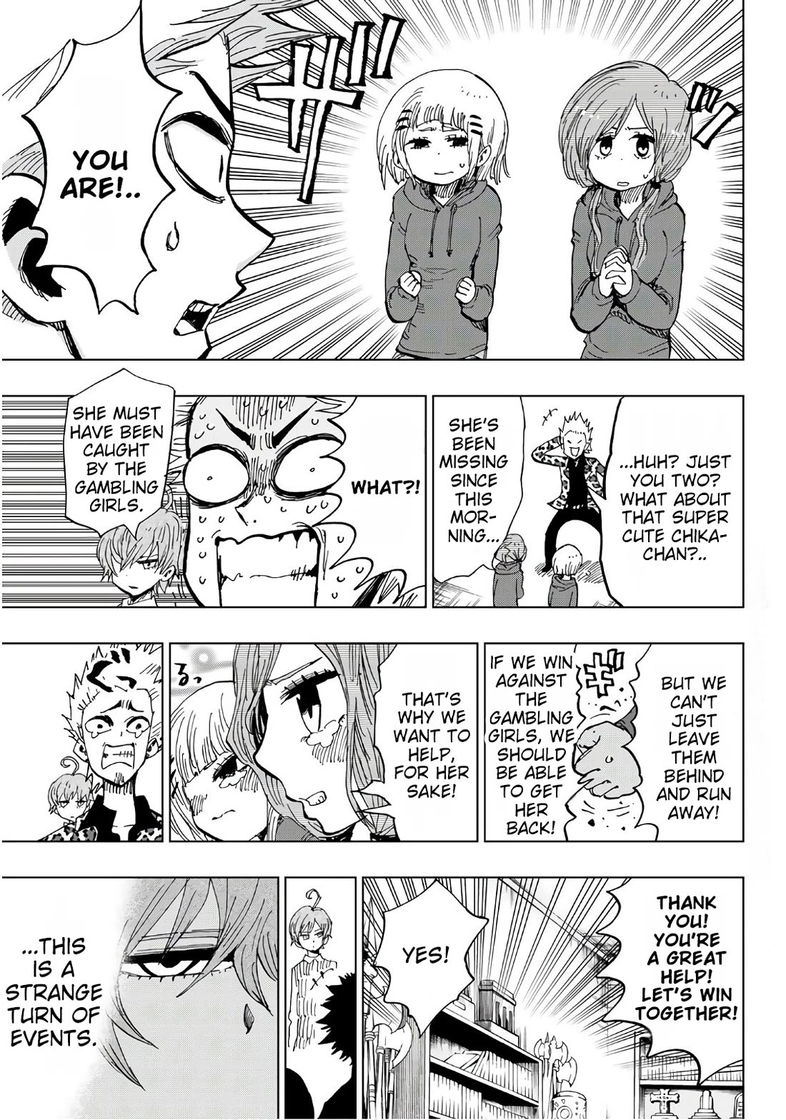 Gamblers Parade Chapter 27 page 3 - Chapter 27: We'll make them learn their lesson!