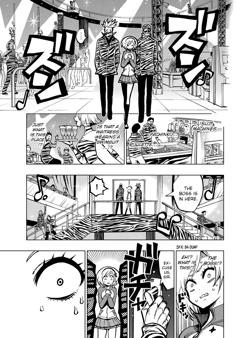 Gamblers Parade Chapter 3 page 10 - Chapter 3: King Zebra VS. Pink Spider
