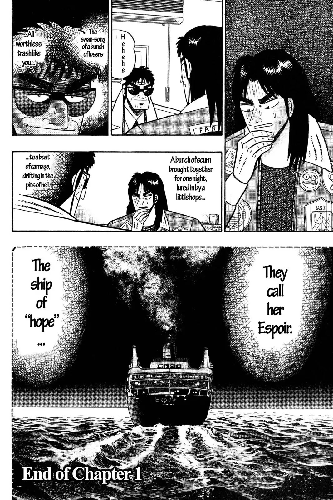 Gambling Apocalypse Kaiji - Kaiji Part 1 Chapter 1 page 33 - Chapter 1: Hope