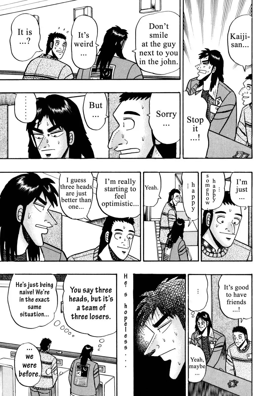 Gambling Apocalypse Kaiji - Kaiji Part 1 Chapter 10 page 14 - Chapter 10: An Alliance