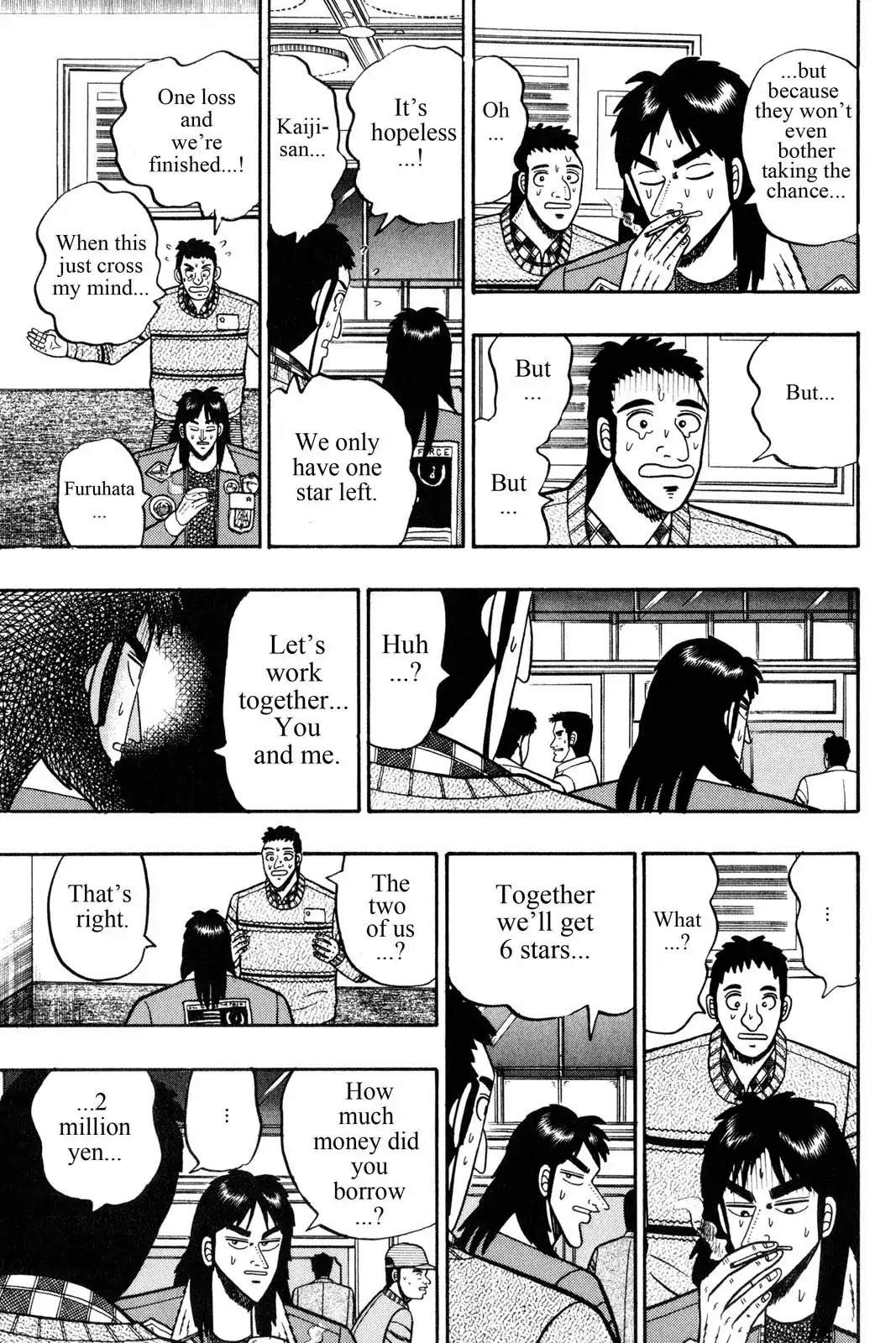 Gambling Apocalypse Kaiji - Kaiji Part 1 Chapter 10 page 8 - Chapter 10: An Alliance