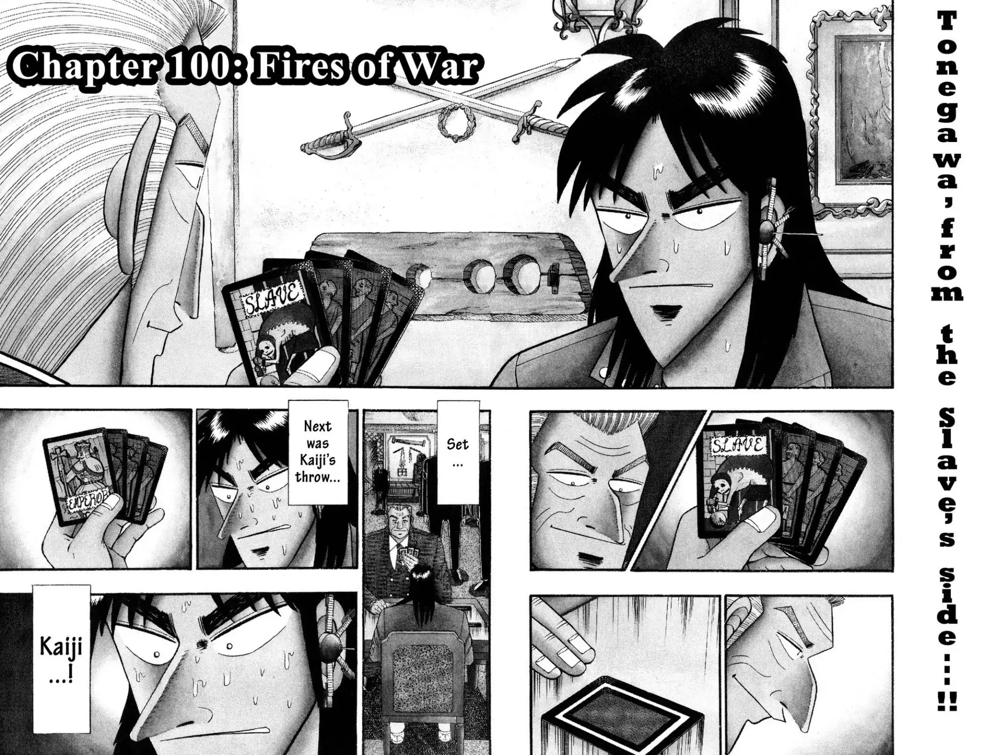 Gambling Apocalypse Kaiji - Kaiji Part 1 Chapter 100 page 2 - Chapter 100: Fires of War