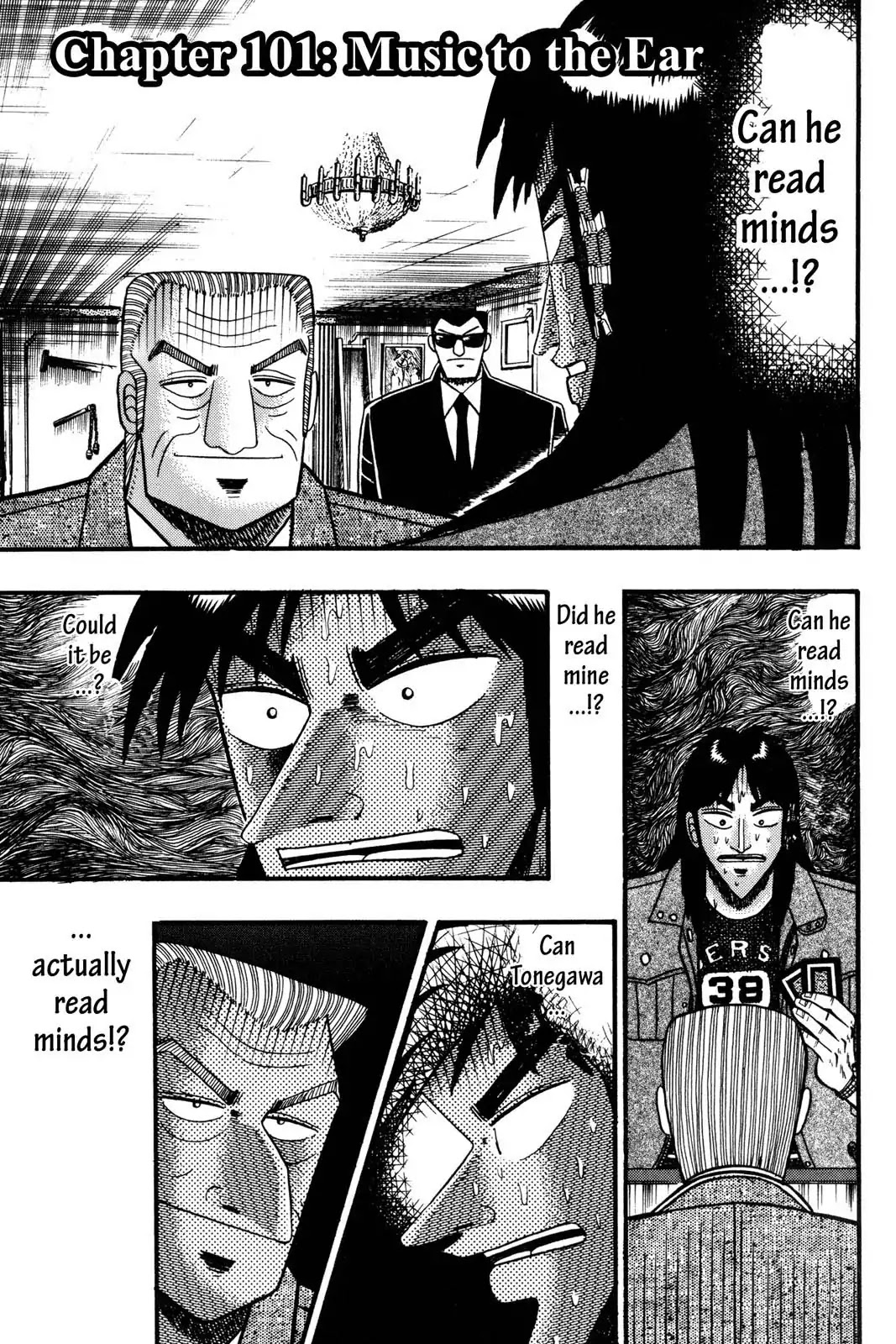 Gambling Apocalypse Kaiji - Kaiji Part 1 Chapter 101 page 1 - Chapter 101: Music to the Ear