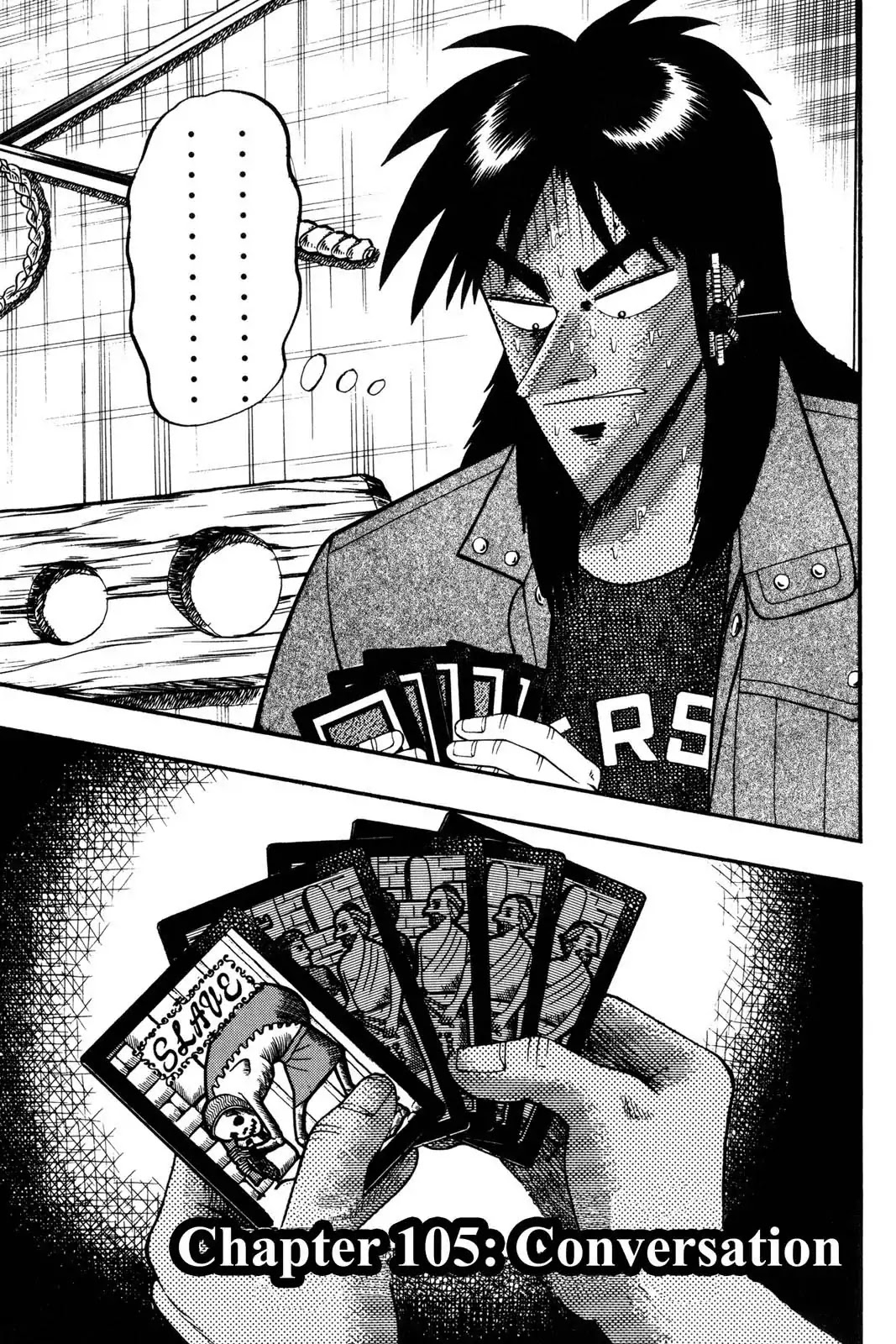 Gambling Apocalypse Kaiji - Kaiji Part 1 Chapter 105 page 1 - Chapter 105: Conversation