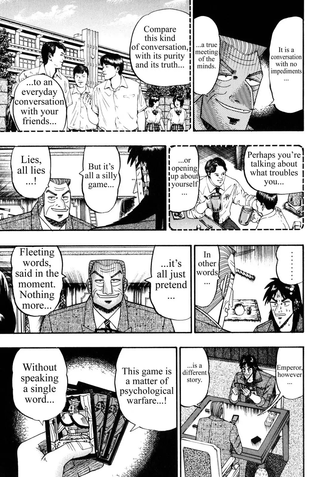 Gambling Apocalypse Kaiji - Kaiji Part 1 Chapter 105 page 12 - Chapter 105: Conversation