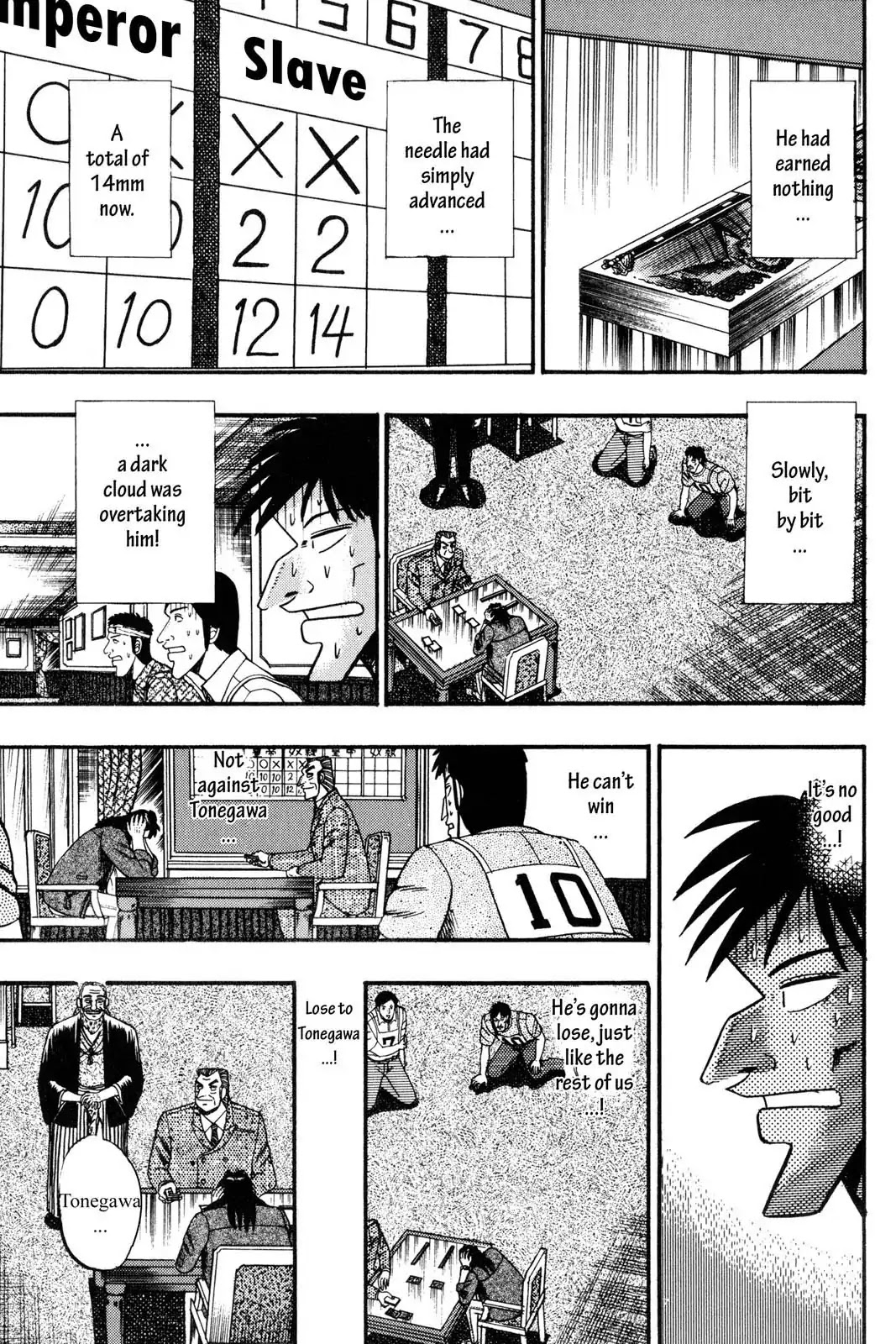 Gambling Apocalypse Kaiji - Kaiji Part 1 Chapter 106 page 14 - Chapter 106: Flash of Light