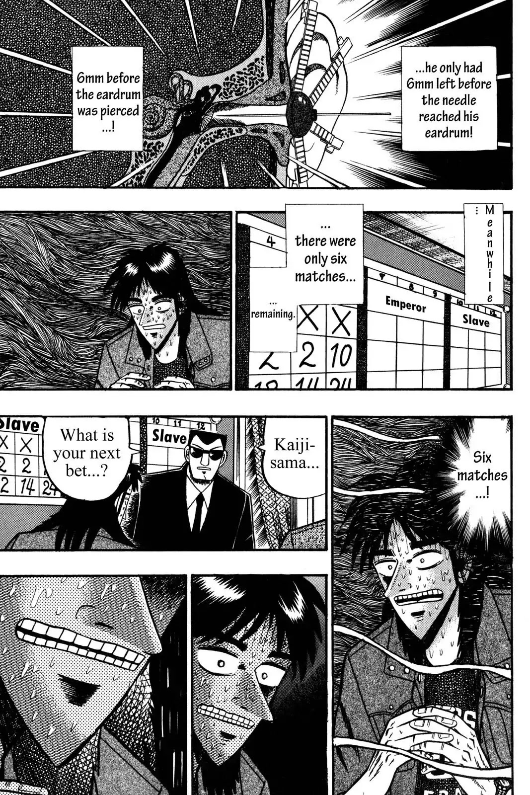Gambling Apocalypse Kaiji - Kaiji Part 1 Chapter 109 page 14 - Chapter 109: Bloodshed