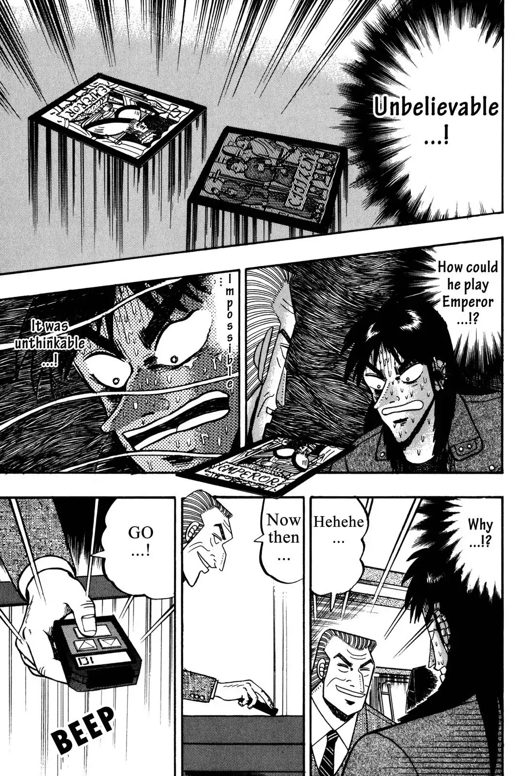Gambling Apocalypse Kaiji - Kaiji Part 1 Chapter 109 page 3 - Chapter 109: Bloodshed