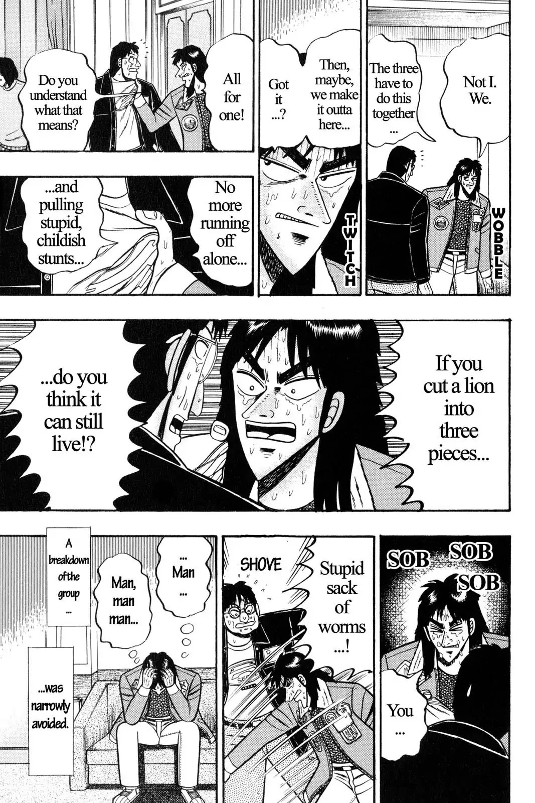 Gambling Apocalypse Kaiji - Kaiji Part 1 Chapter 11 page 10 - Chapter 11: Treason