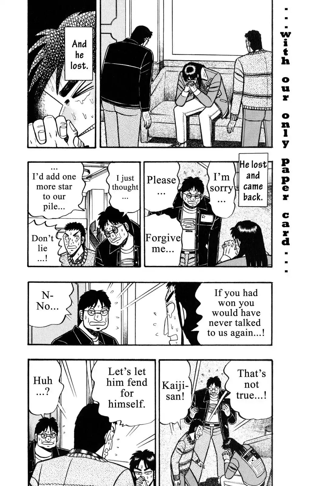 Gambling Apocalypse Kaiji - Kaiji Part 1 Chapter 11 page 5 - Chapter 11: Treason