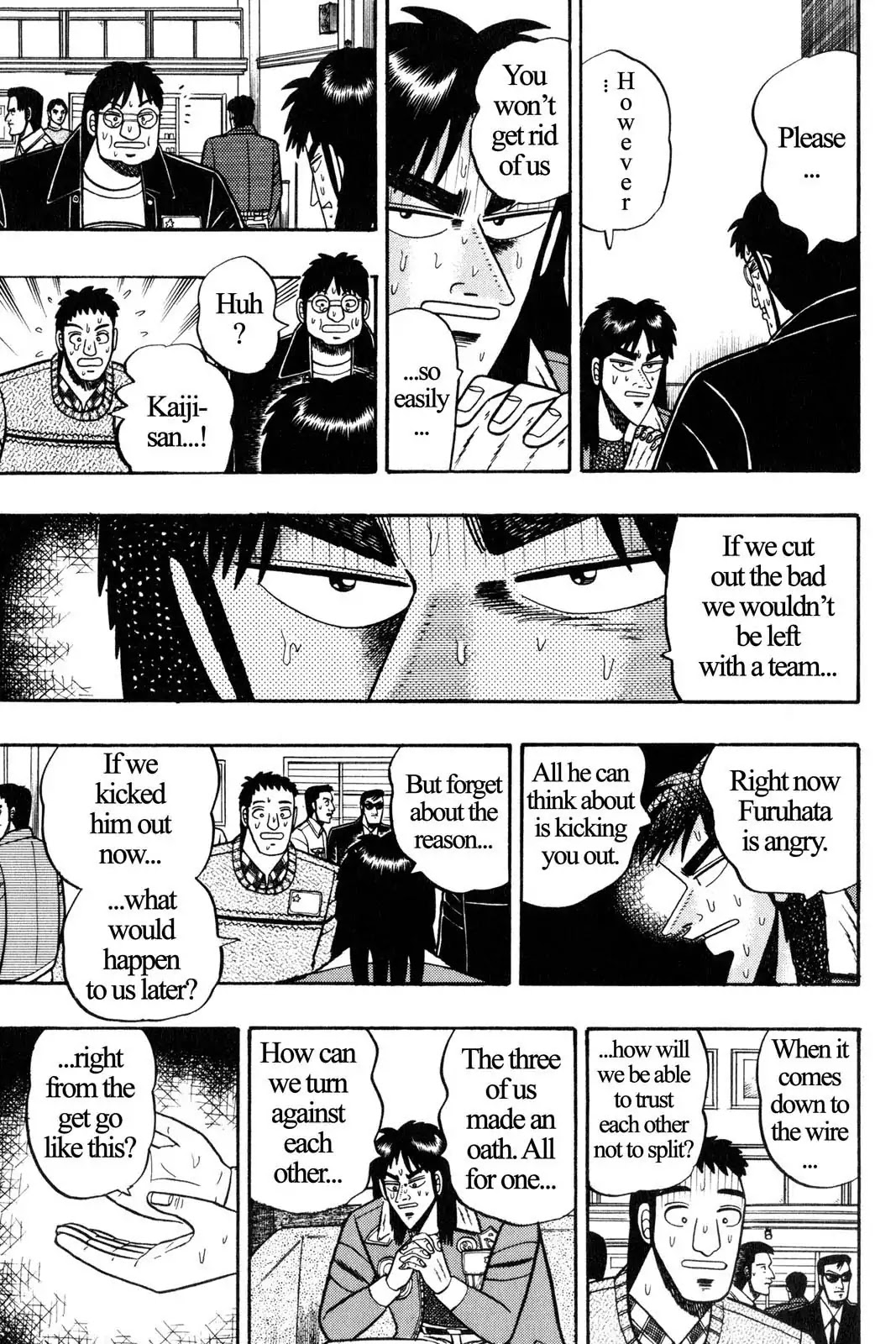 Gambling Apocalypse Kaiji - Kaiji Part 1 Chapter 11 page 8 - Chapter 11: Treason