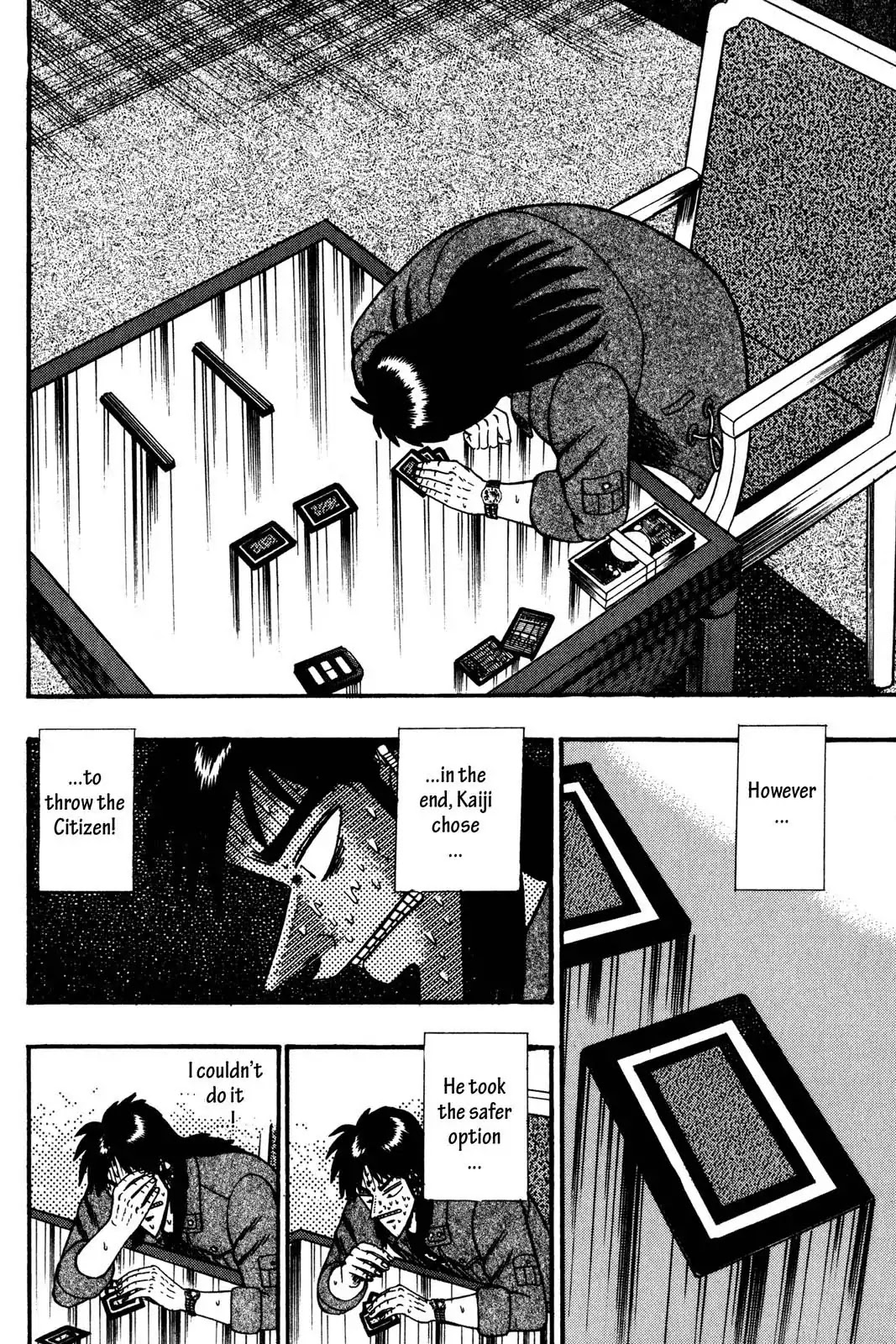 Gambling Apocalypse Kaiji - Kaiji Part 1 Chapter 112 page 13 - Chapter 112: Chaos