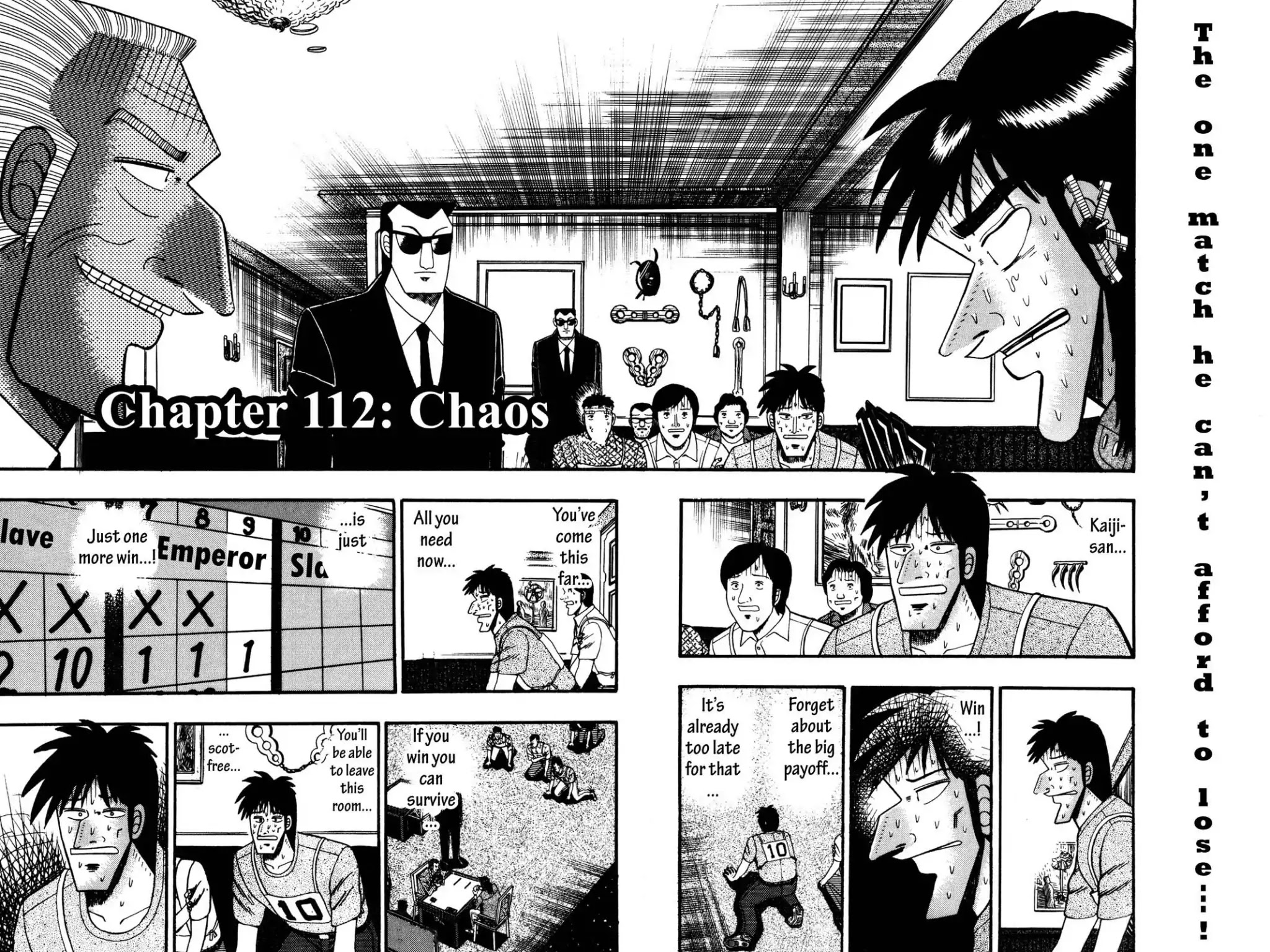 Gambling Apocalypse Kaiji - Kaiji Part 1 Chapter 112 page 2 - Chapter 112: Chaos