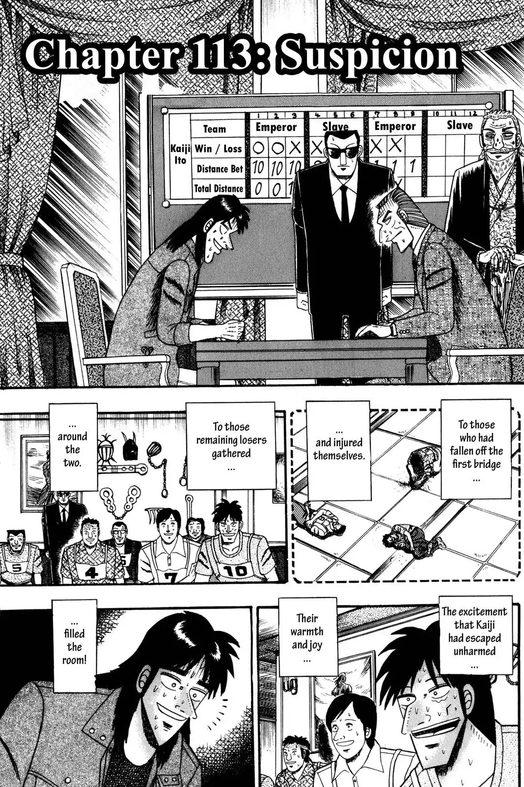 Gambling Apocalypse Kaiji - Kaiji Part 1 Chapter 113 page 3 - Chapter 113: Suspicion