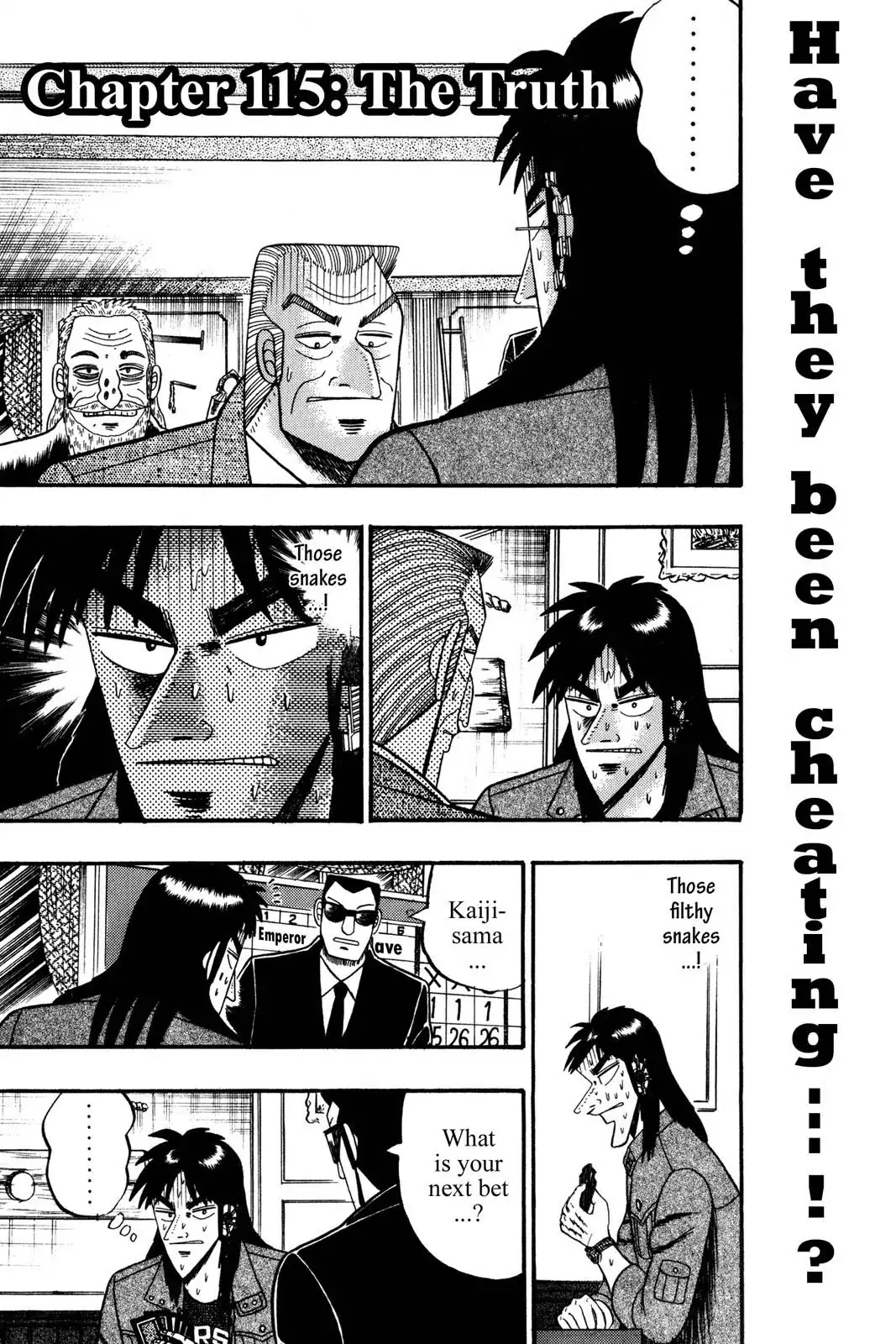 Gambling Apocalypse Kaiji - Kaiji Part 1 Chapter 115 page 1 - Chapter 115: The Truth