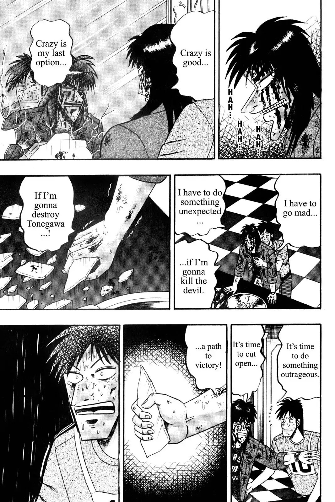 Gambling Apocalypse Kaiji - Kaiji Part 1 Chapter 119 page 15 - Chapter 119: Determination